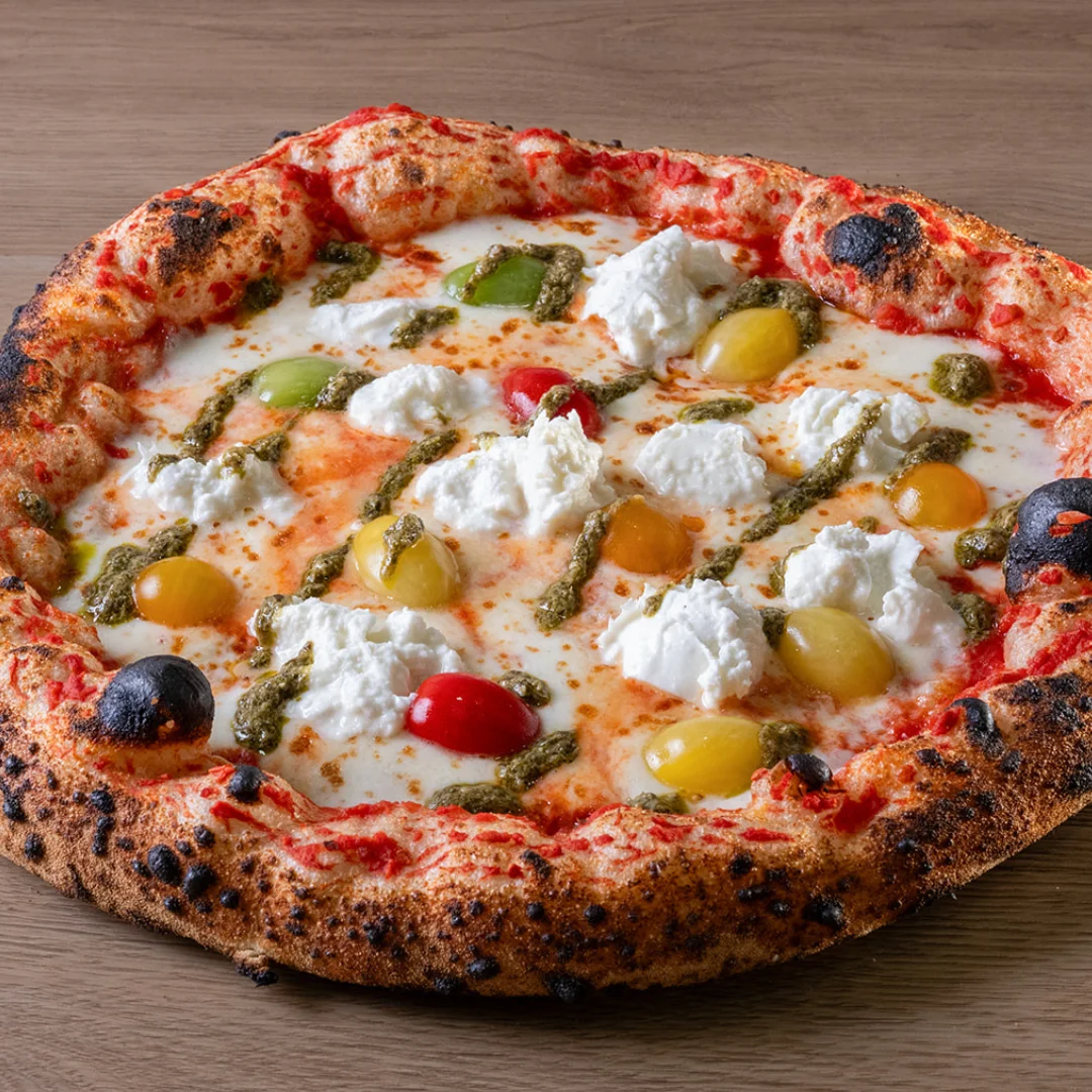Pizzas cuites au feu de bois - L'artigiano