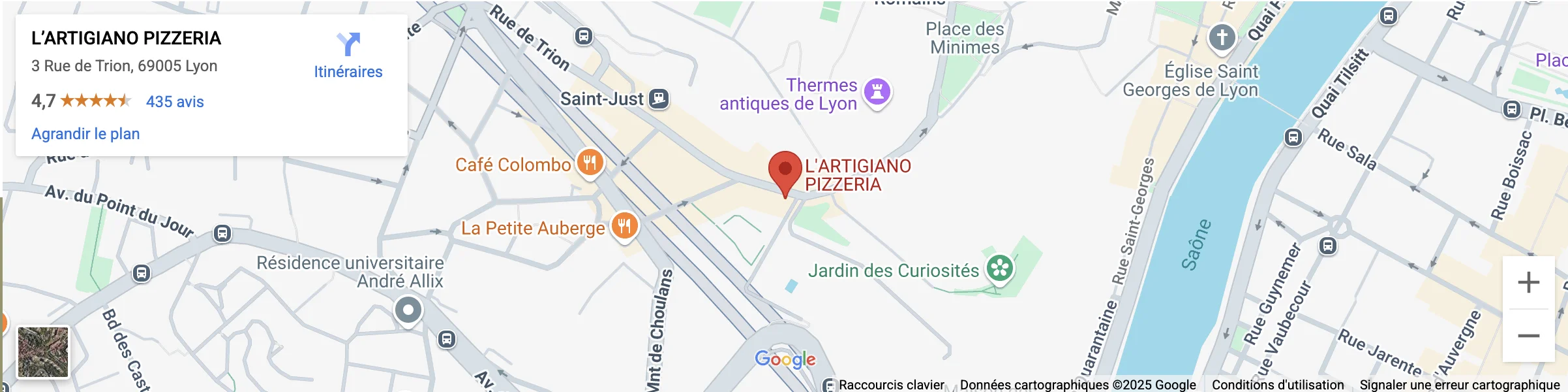 Google Maps - L'artigiano Lyon 5